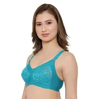 KSB Enterprises Women Net Non-Padded Wire Free Regular Bra, Womnen Bra-thumb1