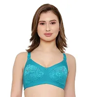 KSB Enterprises Women Net Non-Padded Wire Free Regular Bra, Womnen Bra-thumb4