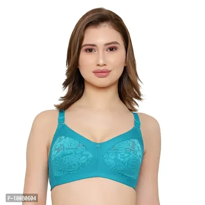 KSB Enterprises Women Net Non-Padded Wire Free Regular Bra, Womnen Bra-thumb5