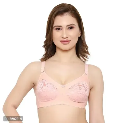 KSB Enterprises Women Net Non-Padded Wire Free Regular Bra, Womnen Bra-thumb2