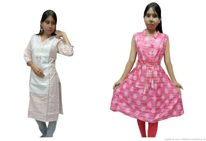 Beautiful Kurti For Ladies Pack Of 2