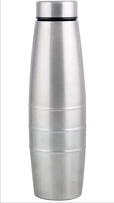 FUTENSILS Stainless Steel Water Bottle 750ml, Model Gola, Matt Finish bottle, Leakproof , water bottle 750ml Steel Is Of Weight 180 grams