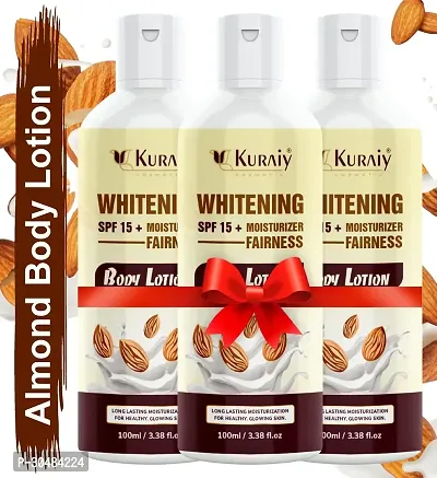 Almond Body Lotion for Very Dry Skin (100 ml)  Pack Of 3