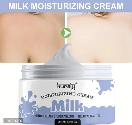 KURAIY MILK CREAM Facial Care Kit Facial Mud Masks Deep Cleaning Moisturizing Facial Cream