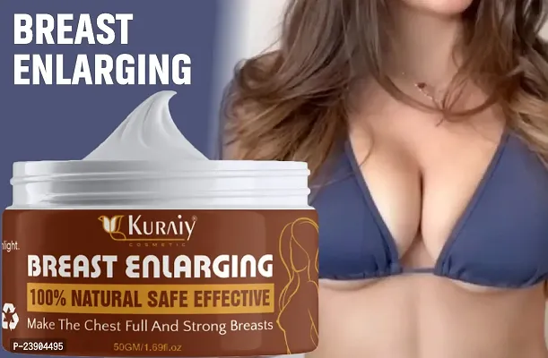 KURAIY Safe Breast Enlargement Cream Bust Shaper Progesterone Cream for Breast Beauty Activate Hormone Firming Plump Sexy Body Care Cream-thumb0