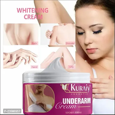 KURAIY 100% Underarm and Neck Back Whitening Cream For Lightening  Brightening All Skin types (50 g) pack of-1