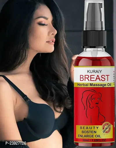 KURAIY Breast Enlargement Massage Oil Really Work Enhance Firming Lifting  Nursing Larger Small Flat Breasts Best Up Size Bust Care