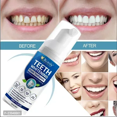 KURAIY Pure Teeth  Oral Hygiene Breath Dental Tool Mouth Wash Toothpaste  Foam Teethaid Mouthwash Teeth Mousse-thumb4