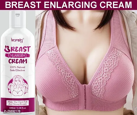 KURAIY Breast Enlargement Cream Chest Enhancement Elasticity Promote Female Hormone Breast Lift Firming Massage Up Size Bust Care