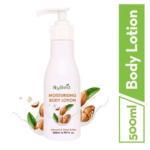 GyBest Almond Butter Advanced Moisturising Body Lotion, For Normal to Dry skin 500ml