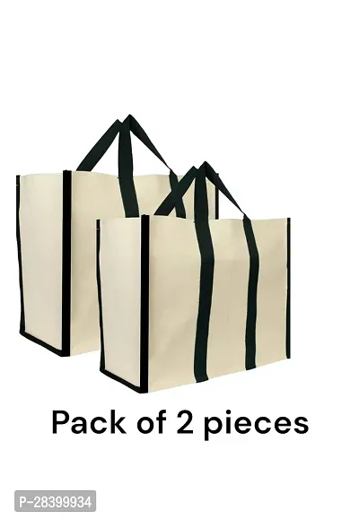 Stylish Canvas Tote Bag for Women Pack of 2-thumb0