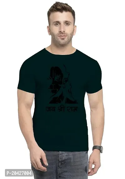 Pure Heart | Elegance Stylish Hanuman Face Printed Tshirt  Round Neck Unisex Polyester | Lycra T-shirt for Men And Women