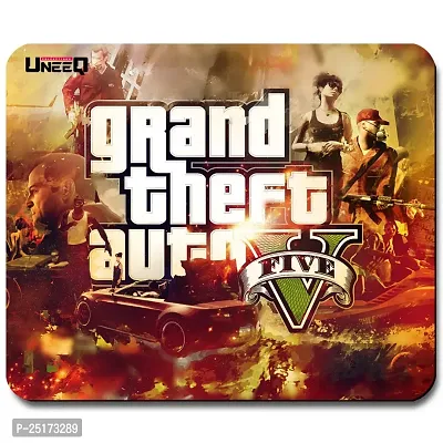 Pure Heart GTA 5 Gaming Mouse Pad for Laptop, Notebook, Gaming Computer | Anti-Skid Base Gaming Mousepad