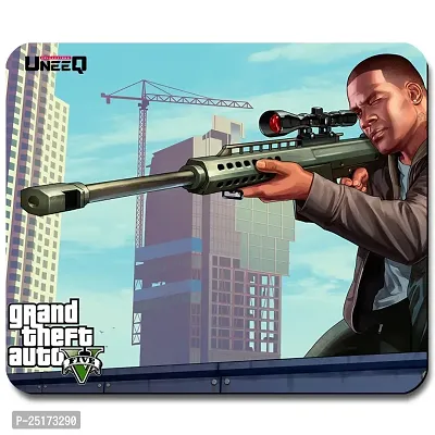 Pure Heart GTA 5 Gaming Mouse Pad for Laptop, Notebook, Gaming Computer | Anti-Skid Base Gaming Mousepad