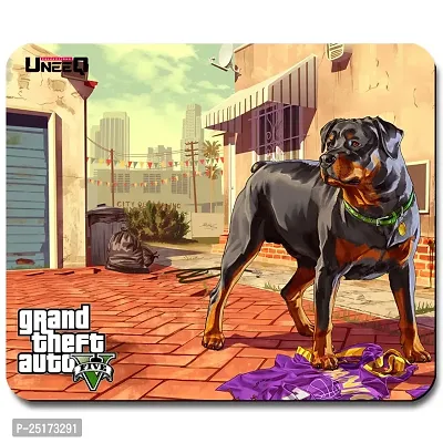 Pure Heart GTA 5 Gaming Mouse Pad for Laptop, Notebook, Gaming Computer | Anti-Skid Base Gaming Mousepad