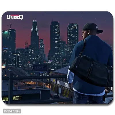 Pure Heart GTA 5 Gaming Mouse Pad for Laptop, Notebook, Gaming Computer | Anti-Skid Base Gaming Mousepad