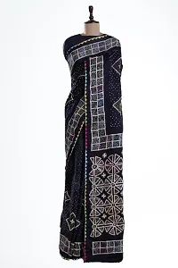 Beautiful Cotton Silk Saree with Blouse piece-thumb2