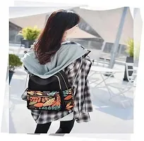 Elegant Trendy Women Backpacks 10 L Backpack Black-thumb1