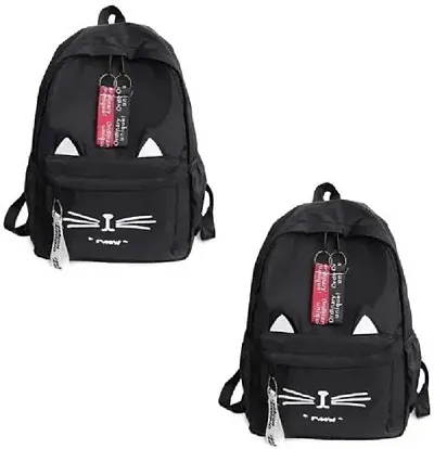 Stylish designer backpack 15 L Backpack Black