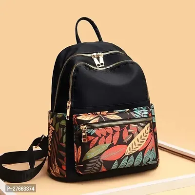 Elegant Trendy Women Backpacks 10 L Backpack Black-thumb0
