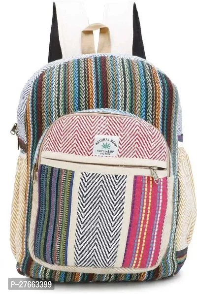 Handicrafts Laptop Bag 5 L Laptop Backpack 5 L Laptop Backpack Multicolor-thumb0