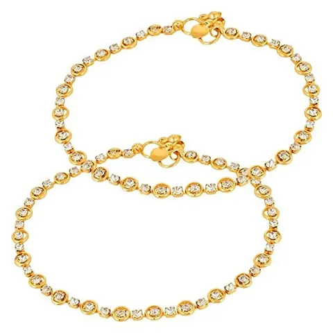 Charms Diva Precious Diamond Studded Anklet