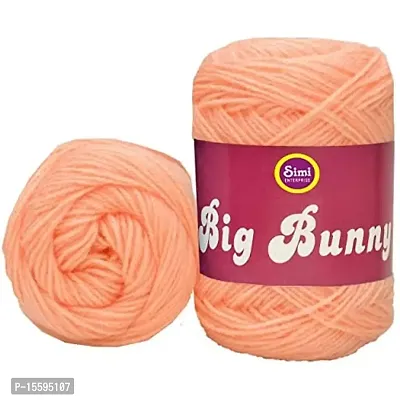 SIMI ENTERPRISE 100% Acrylic Wool Baba 200 GMS Wool Ball Hand Knitting Wool / Art Craft Soft Fingering Crochet Hook Yarn, Needle Knitting Yarn Thread Dyed- Art-