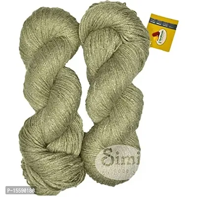 Simi Enterprise Represents Vardhman Wool Li Pista 300 gm Best Used with Knitting Needles, Crochet Needles Wool Yarn for Knitting. by VARDHMAN-thumb0