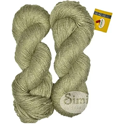 VARDHMAN Knitting Yarn Wool Li Cream 200 gm Best Used with Knitting Needles, Crochet Needles Wool Yarn for Knitting. by VARDHMAN