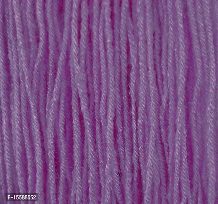 SIMI ENTERPRISE Brilon Purple (200 gm) Wool Hank Hand Knitting Wool / Art Craft Soft Fingering Crochet Hook Yarn, Needle Knitting Yarn Thread dye SM-ZBC-thumb2