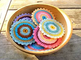 SIMI ENTERPRISE 100% Acrylic Wool M12 (Pack of 6) Baby Soft Wool Ball Hand Knitting Wool/Art Craft Soft Fingering Crochet Hook Yarn, Needle Knitting Yarn Thread Dyed ? Y-thumb2