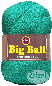 VARDHMAN Bigboss Teal (200 gm) Wool Ball Hand Knitting Wool / Art Craft Soft Fingering Crochet Hook Yarn, Needle Knitting Yarn Thread dyeM M NQA-thumb1