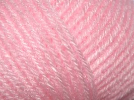 SIMI ENTERPRISE 100% Acrylic Wool Pink 8 Pc Baby Wool 4 ply Wool Ball Hand Knitting Wool/Art Craft Soft Fingering Crochet Hook Yarn-Art-HA-thumb1