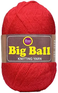 VARDHMAN Bigboss White (200 gm) Wool Ball Hand Knitting Wool / Art Craft Soft Fingering Crochet Hook Yarn, Needle Knitting Yarn Thread dye C-thumb1