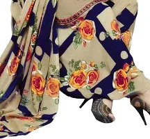 Elegant Beige Crepe Printed Dress Material with Dupatta For Women-thumb2