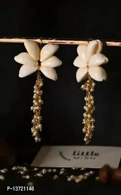 Elegant Shell Earrings For Women-thumb0