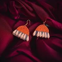 Elegant Fabric Earrings For Women-thumb1