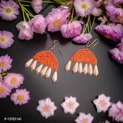 Elegant Fabric Earrings For Women-thumb5