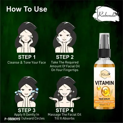 Trendy 1% Vitamin C Face Serum With Mandarin For Glowing Skin With Pure Ethyl Ascorbic Acid For Hyperpigmentation And Dull Skin, Fragrance-Free, 50 Ml-Pack-1-thumb4