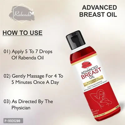 Trendy Breast Massage Oil With Almond Oil, Olive Oil  Wheat Germ Oil - Relieves Stress Caused By Wired Bra And Breast Toner Massage Oil-thumb4