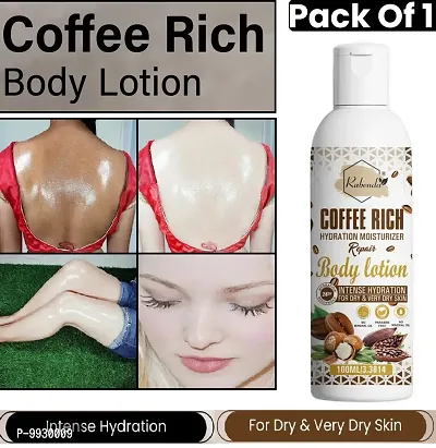 Trendy Coffee Rich Hydration Moisturizer Body Lotion With Coffee And Shea Butter