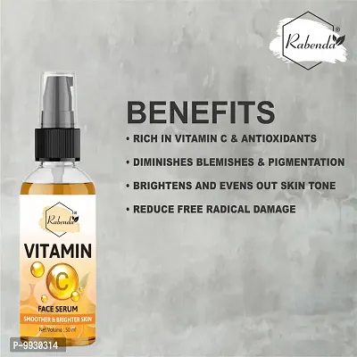 Trendy 1% Vitamin C Face Serum With Mandarin For Glowing Skin With Pure Ethyl Ascorbic Acid For Hyperpigmentation And Dull Skin, Fragrance-Free, 50 Ml-Pack-2-thumb3