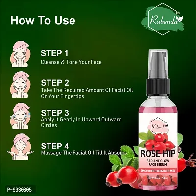 Trendy Rosehip Face Serum For Glowing Skin, With Rosehip And Gotu Kola For Glowing Skin - 50 Ml-Pack-1-thumb4