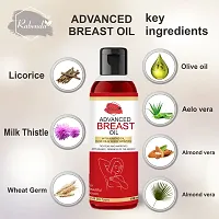 Trendy Breast Massage Oil With Almond Oil, Olive Oil  Wheat Germ Oil - Relieves Stress Caused By Wired Bra And Breast Toner Massage Oil-thumb1