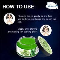 Trendy Natural Aloe Vera Gel 92%Moisturizer Gel Cream Acne Blackheads Treatment For Skin Repair Shrink Pores Sleep Mask Skincare-thumb3