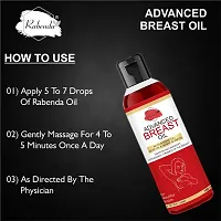 Trendy Breast Massage Oil With Almond Oil, Olive Oil  Wheat Germ Oil - Relieves Stress Caused By Wired Bra And Breast Toner Massage Oil-thumb3