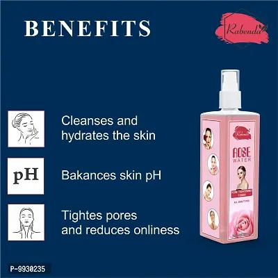 Trendy Rose Water, Helps In Skin Toning, For Men And Women, Gulab Jal, Chemical Free-thumb3