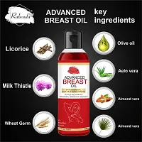 Trendy Breast Massage Oil With Almond Oil, Olive Oil  Wheat Germ Oil - Relieves Stress Caused By Wired Bra And Breast Toner Massage Oil-thumb1