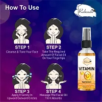 Trendy 1% Vitamin C Face Serum With Mandarin For Glowing Skin With Pure Ethyl Ascorbic Acid For Hyperpigmentation And Dull Skin, Fragrance-Free, 50 Ml-Pack-1-thumb3