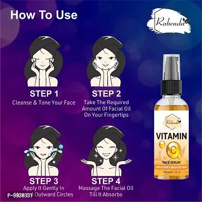 Trendy 1% Vitamin C Face Serum With Mandarin For Glowing Skin With Pure Ethyl Ascorbic Acid For Hyperpigmentation And Dull Skin, Fragrance-Free, 50 Ml-Pack-1-thumb4